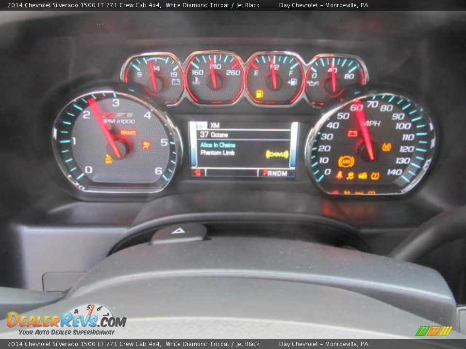 2014 Chevrolet Silverado 1500 LT Z71 Crew Cab 4x4 White Diamond Tricoat / Jet Black Photo #20