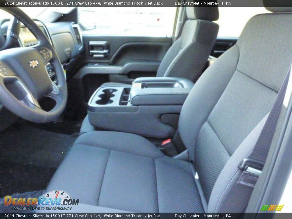 2014 Chevrolet Silverado 1500 LT Z71 Crew Cab 4x4 White Diamond Tricoat / Jet Black Photo #10