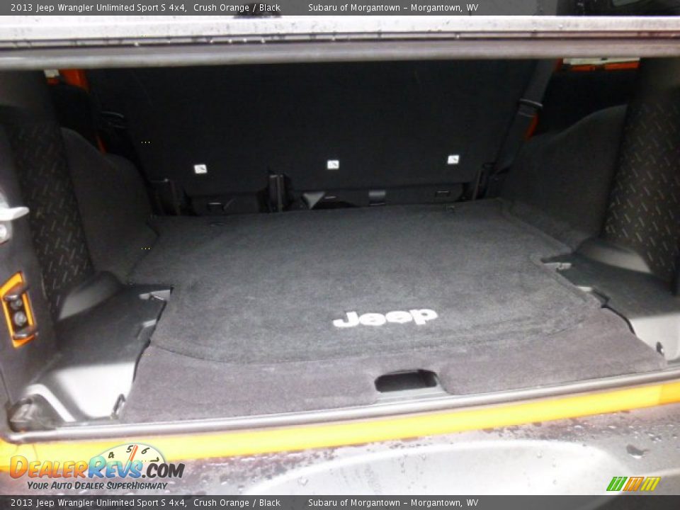 2013 Jeep Wrangler Unlimited Sport S 4x4 Crush Orange / Black Photo #15