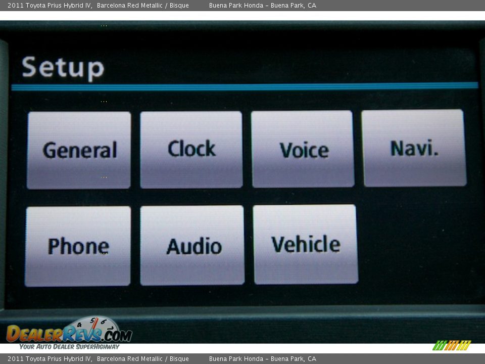 2011 Toyota Prius Hybrid IV Barcelona Red Metallic / Bisque Photo #23
