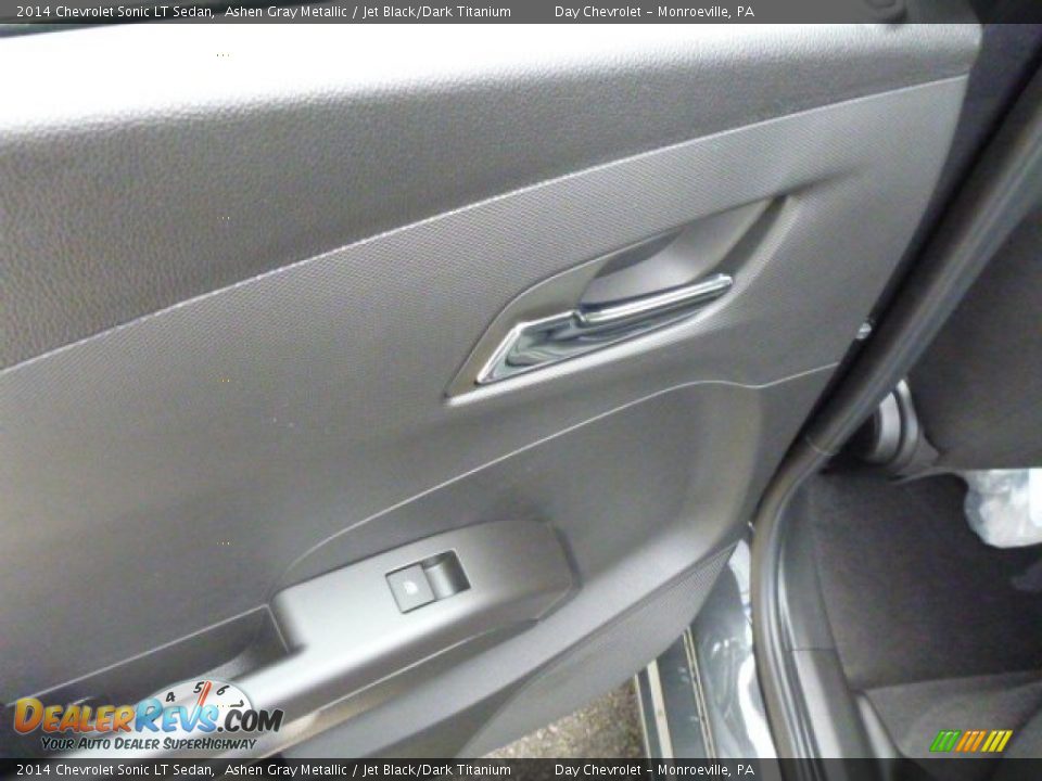2014 Chevrolet Sonic LT Sedan Ashen Gray Metallic / Jet Black/Dark Titanium Photo #14