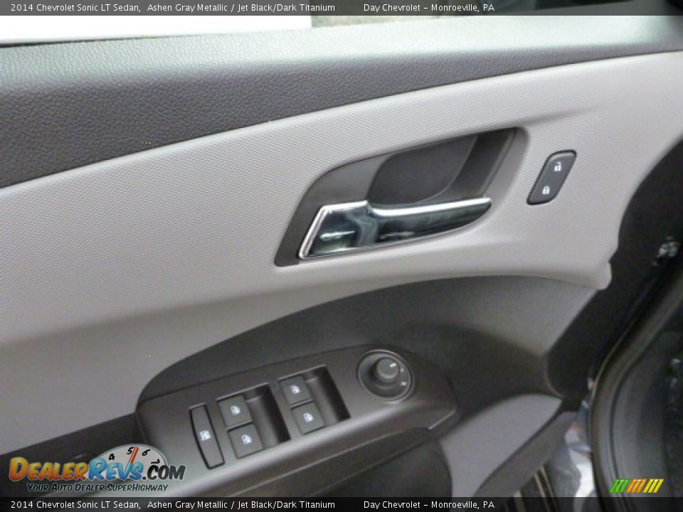 2014 Chevrolet Sonic LT Sedan Ashen Gray Metallic / Jet Black/Dark Titanium Photo #15