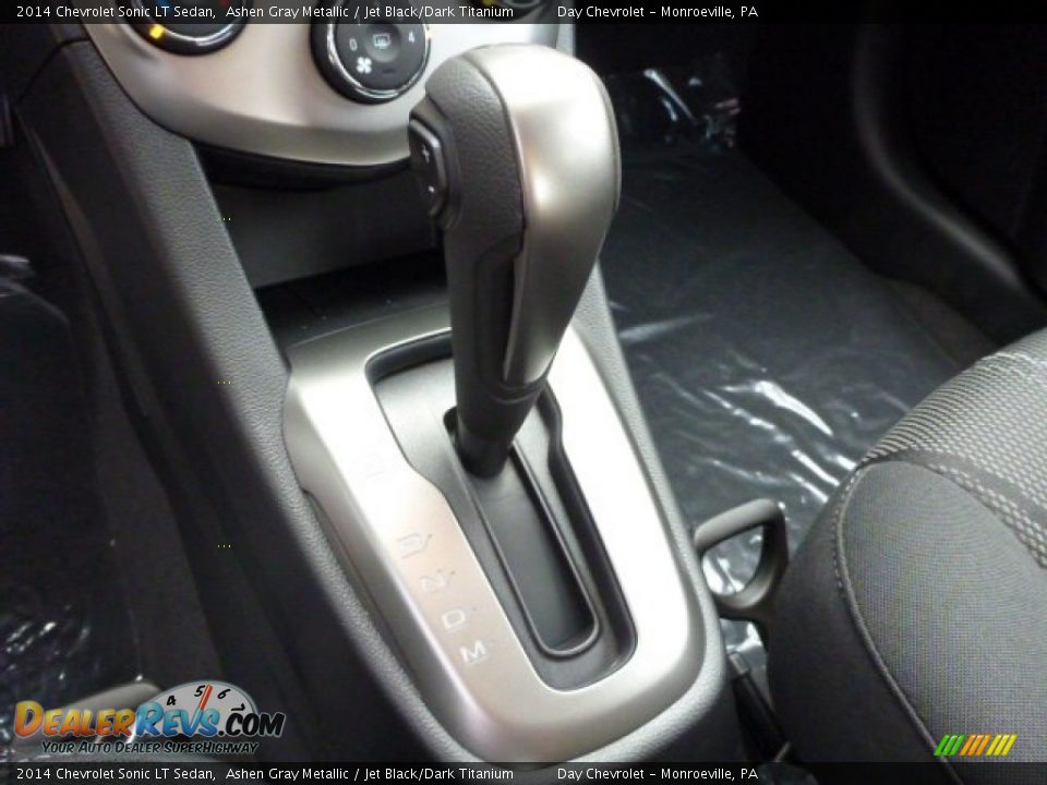 2014 Chevrolet Sonic LT Sedan Ashen Gray Metallic / Jet Black/Dark Titanium Photo #17
