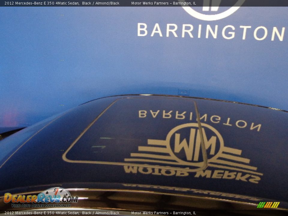 2012 Mercedes-Benz E 350 4Matic Sedan Black / Almond/Black Photo #5