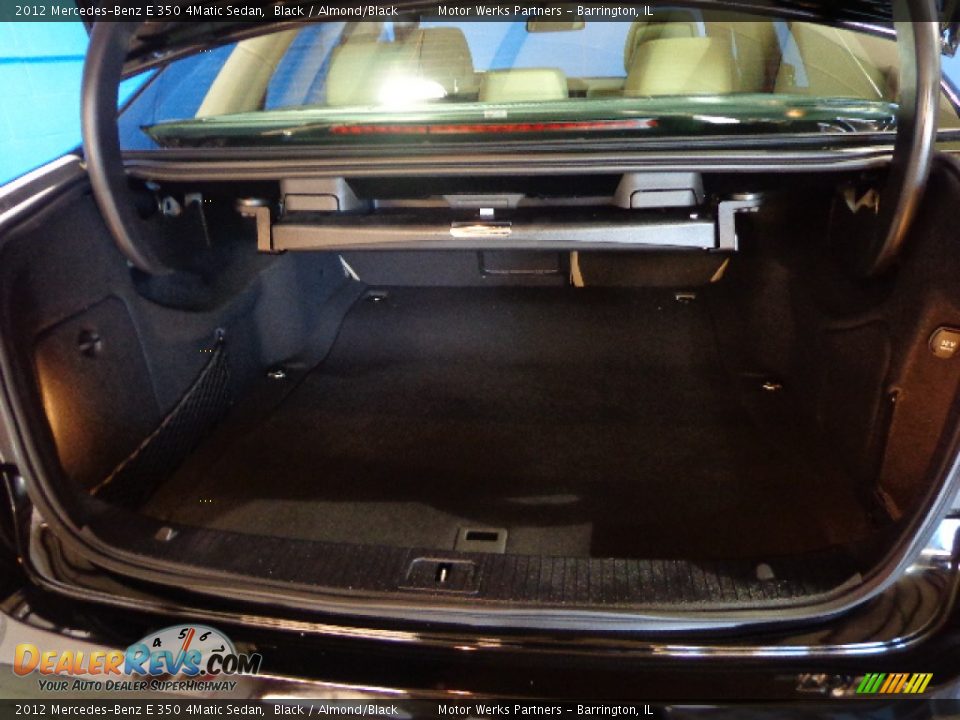 2012 Mercedes-Benz E 350 4Matic Sedan Black / Almond/Black Photo #25