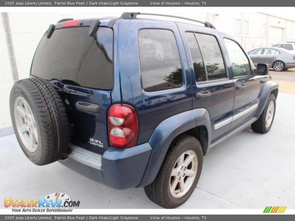 Patriot Blue Pearl 2005 Jeep Liberty Limited Photo #6
