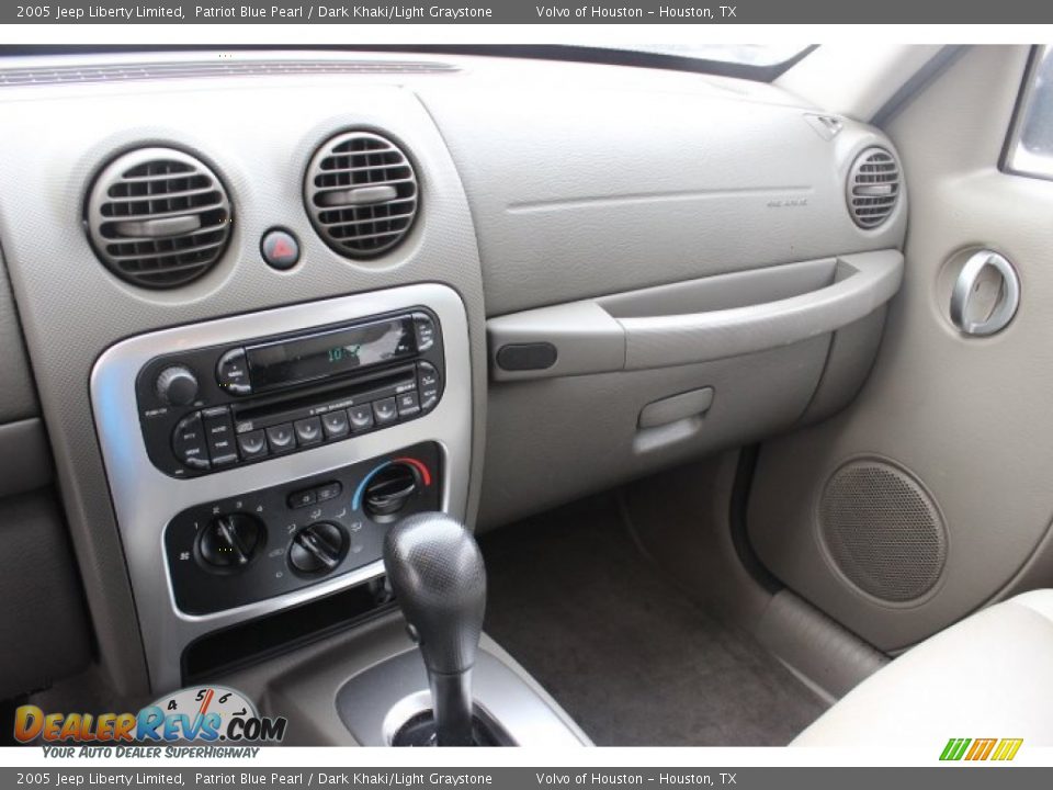 2005 Jeep Liberty Limited Patriot Blue Pearl / Dark Khaki/Light Graystone Photo #11