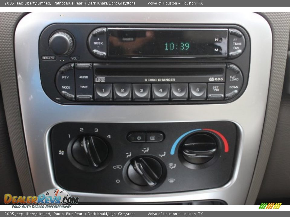 2005 Jeep Liberty Limited Patriot Blue Pearl / Dark Khaki/Light Graystone Photo #16