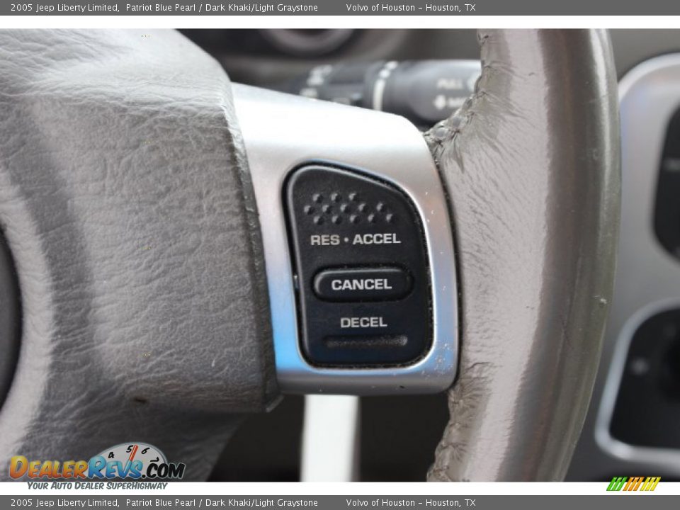 2005 Jeep Liberty Limited Patriot Blue Pearl / Dark Khaki/Light Graystone Photo #18