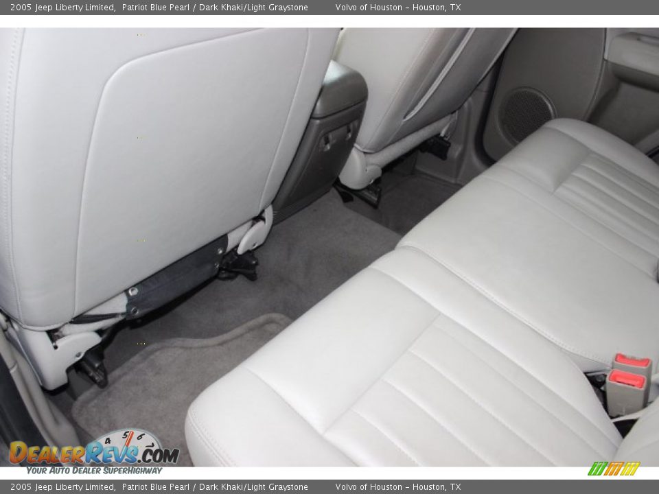 2005 Jeep Liberty Limited Patriot Blue Pearl / Dark Khaki/Light Graystone Photo #20