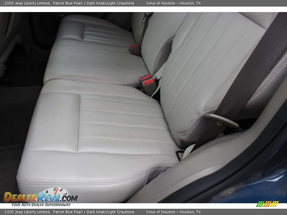 2005 Jeep Liberty Limited Patriot Blue Pearl / Dark Khaki/Light Graystone Photo #21