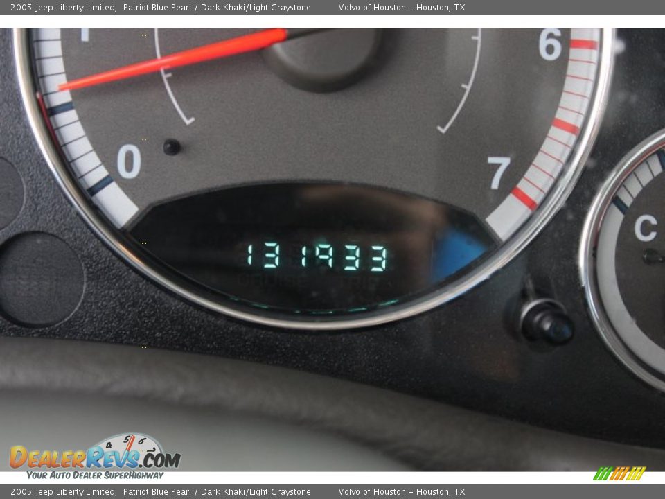 2005 Jeep Liberty Limited Patriot Blue Pearl / Dark Khaki/Light Graystone Photo #29