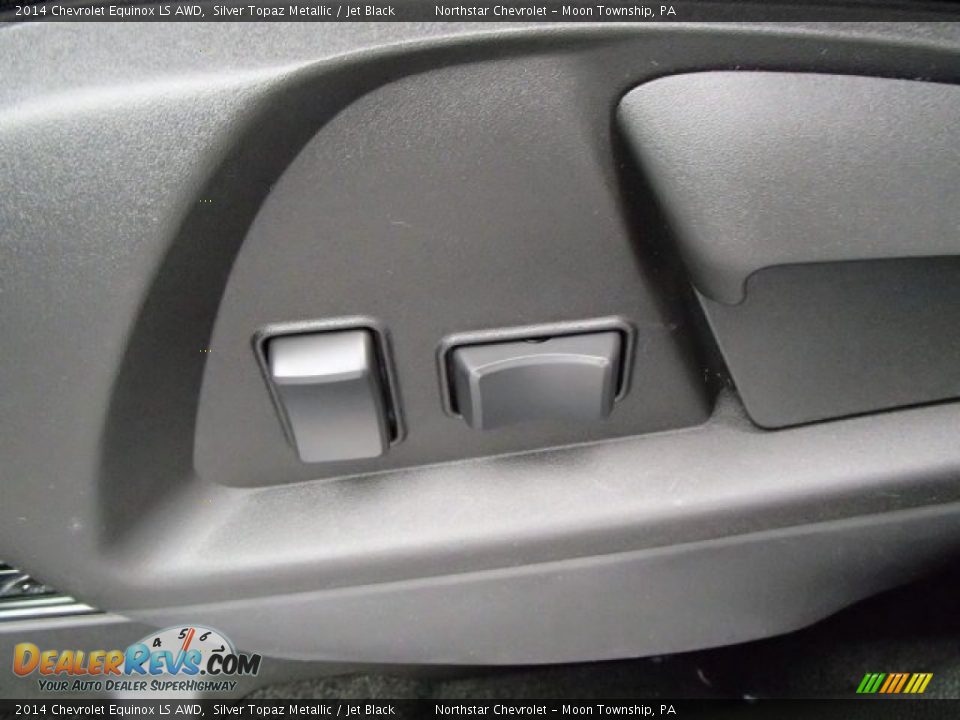2014 Chevrolet Equinox LS AWD Silver Topaz Metallic / Jet Black Photo #15
