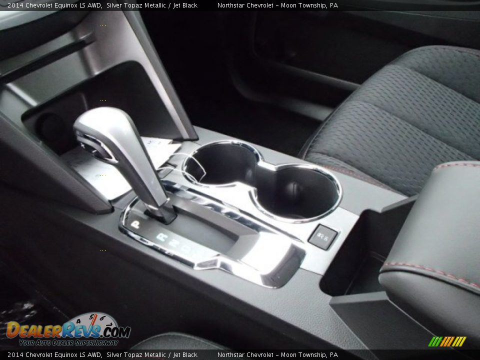 2014 Chevrolet Equinox LS AWD Silver Topaz Metallic / Jet Black Photo #17