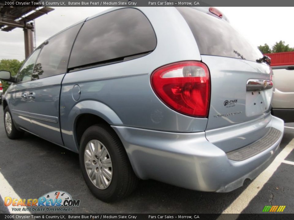 2006 Chrysler Town & Country LX Butane Blue Pearl / Medium Slate Gray Photo #2