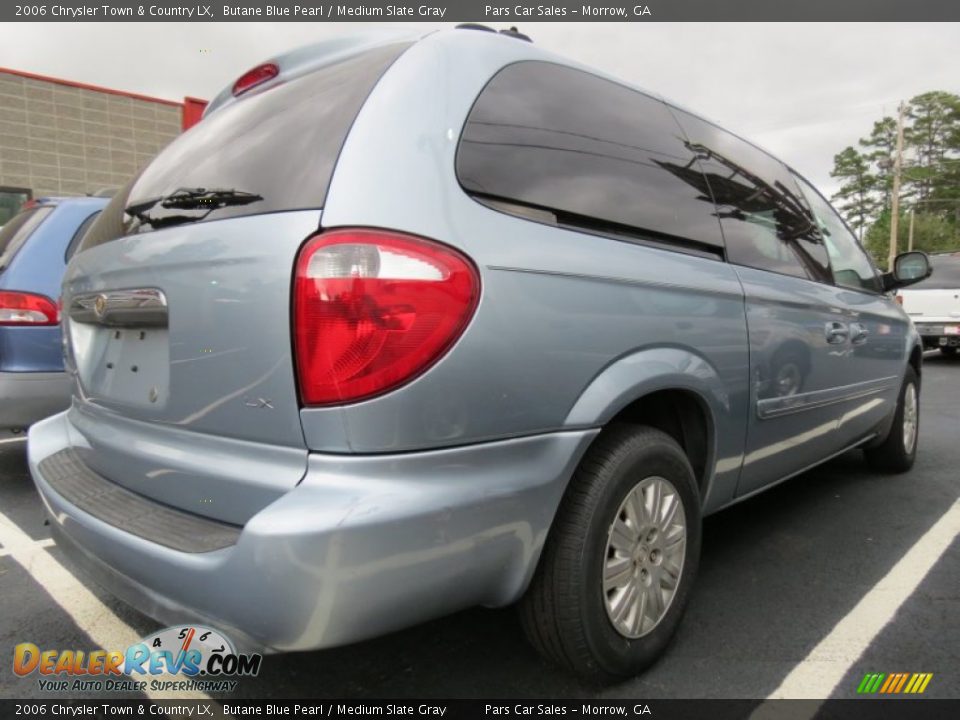 2006 Chrysler Town & Country LX Butane Blue Pearl / Medium Slate Gray Photo #3