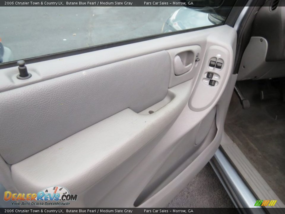 2006 Chrysler Town & Country LX Butane Blue Pearl / Medium Slate Gray Photo #7