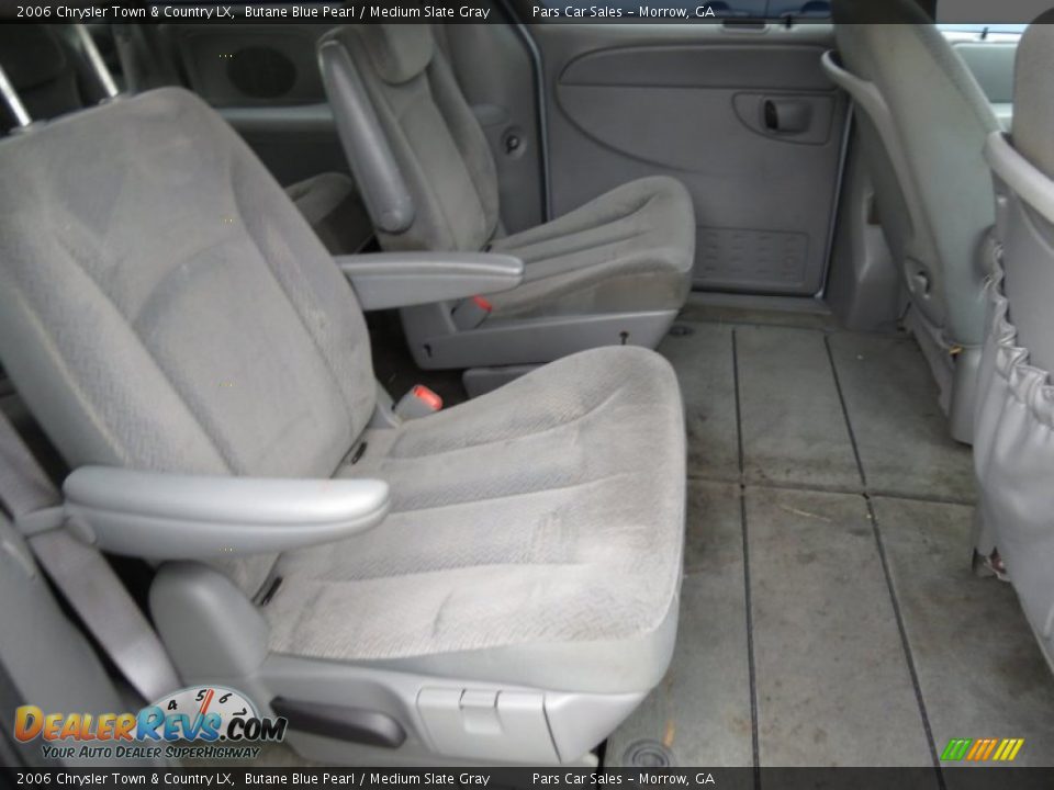 2006 Chrysler Town & Country LX Butane Blue Pearl / Medium Slate Gray Photo #10