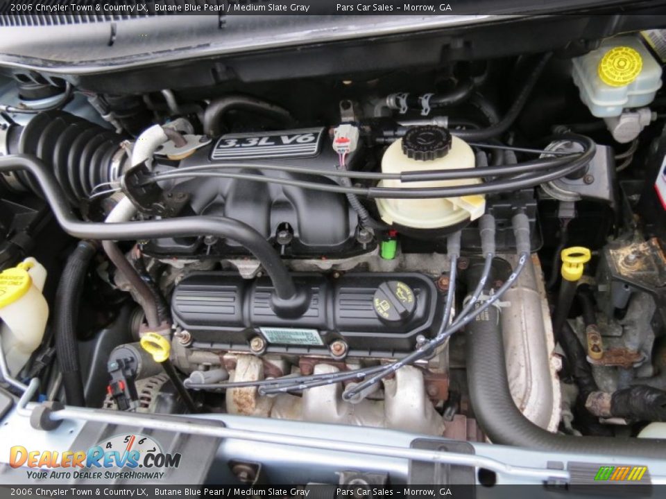 2006 Chrysler Town & Country LX 3.3L OHV 12V V6 Engine Photo #12