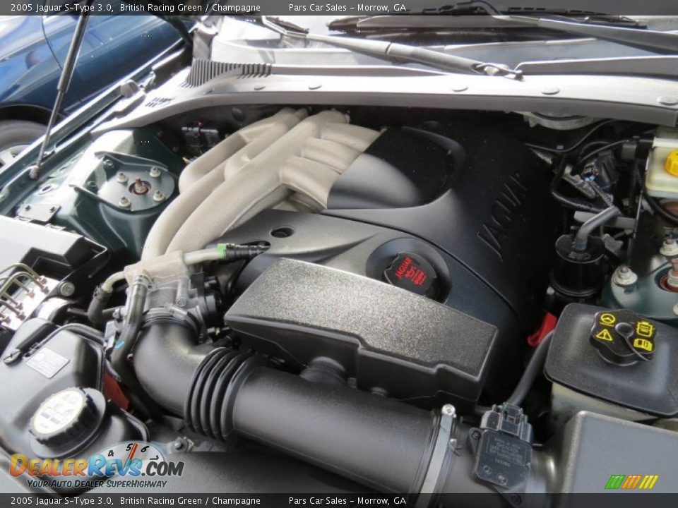 2005 Jaguar S-Type 3.0 3.0 Liter DOHC 24 Valve V6 Engine Photo #13