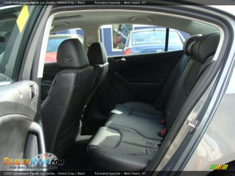 2008 Volkswagen Passat Lux Sedan United Gray / Black Photo #20