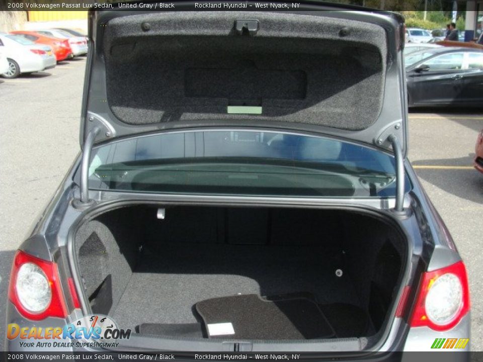 2008 Volkswagen Passat Lux Sedan United Gray / Black Photo #21