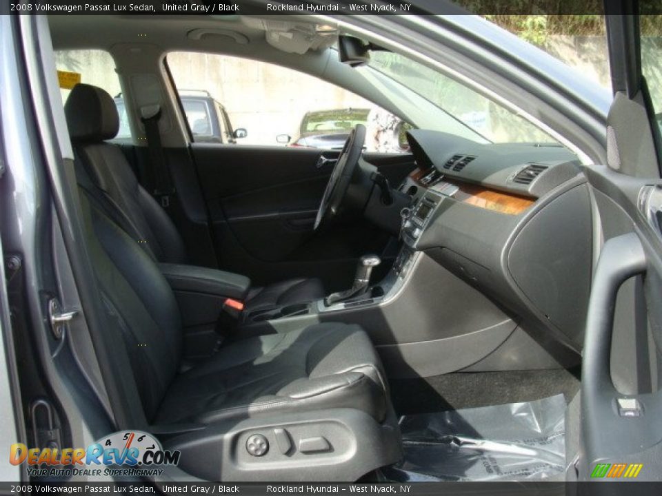 2008 Volkswagen Passat Lux Sedan United Gray / Black Photo #26