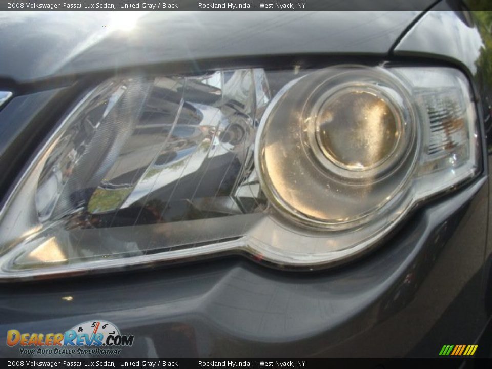 2008 Volkswagen Passat Lux Sedan United Gray / Black Photo #29