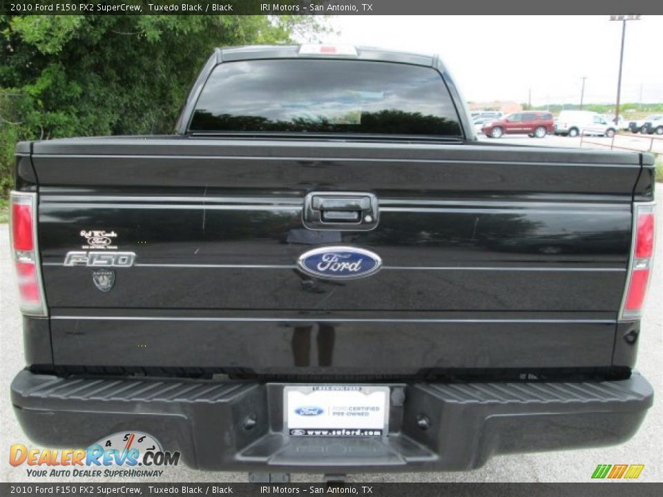 2010 Ford F150 FX2 SuperCrew Tuxedo Black / Black Photo #5