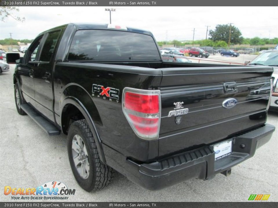 2010 Ford F150 FX2 SuperCrew Tuxedo Black / Black Photo #7