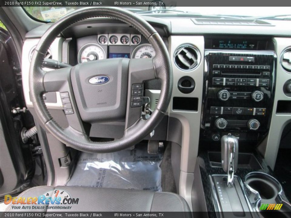 2010 Ford F150 FX2 SuperCrew Tuxedo Black / Black Photo #12