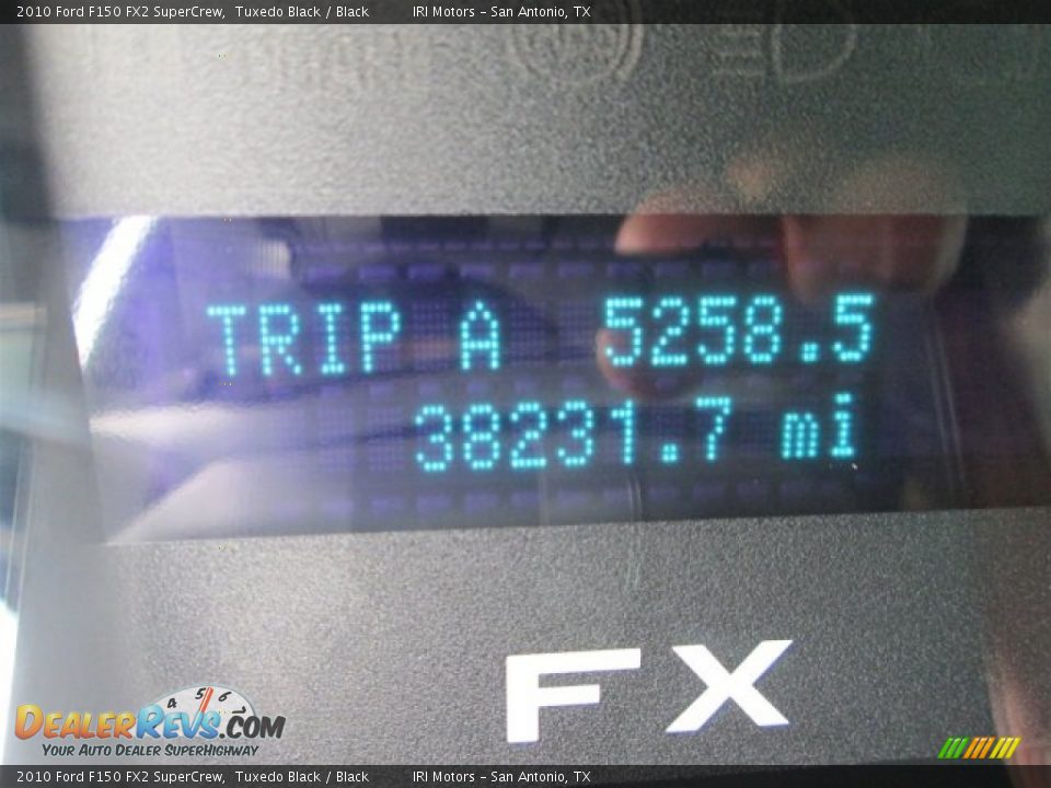 2010 Ford F150 FX2 SuperCrew Tuxedo Black / Black Photo #19