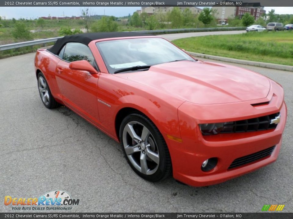 Front 3/4 View of 2012 Chevrolet Camaro SS/RS Convertible Photo #7