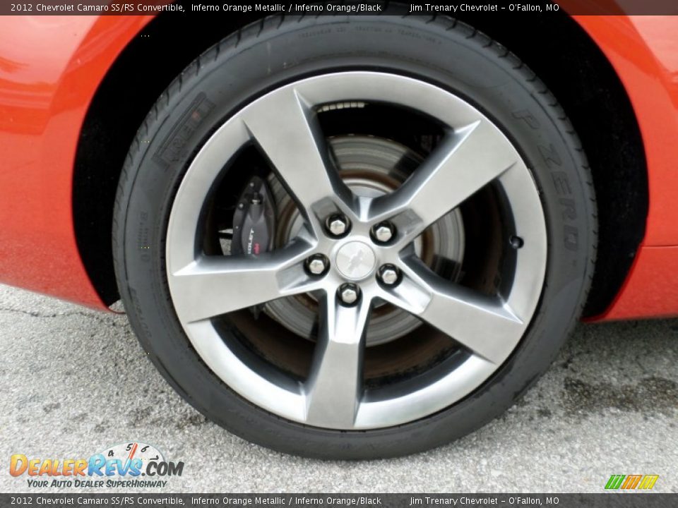 2012 Chevrolet Camaro SS/RS Convertible Wheel Photo #10