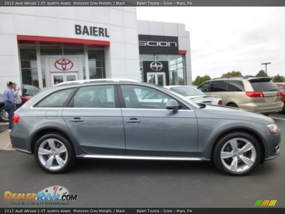 2013 Audi Allroad 2.0T quattro Avant Monsoon Grey Metallic / Black Photo #8