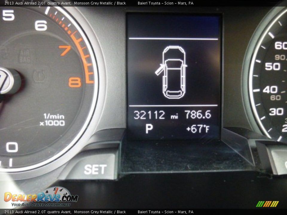 2013 Audi Allroad 2.0T quattro Avant Monsoon Grey Metallic / Black Photo #20