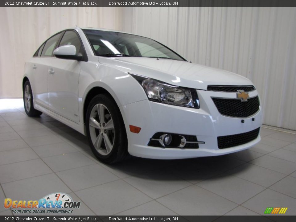 2012 Chevrolet Cruze LT Summit White / Jet Black Photo #1