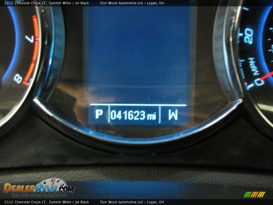 2012 Chevrolet Cruze LT Summit White / Jet Black Photo #15
