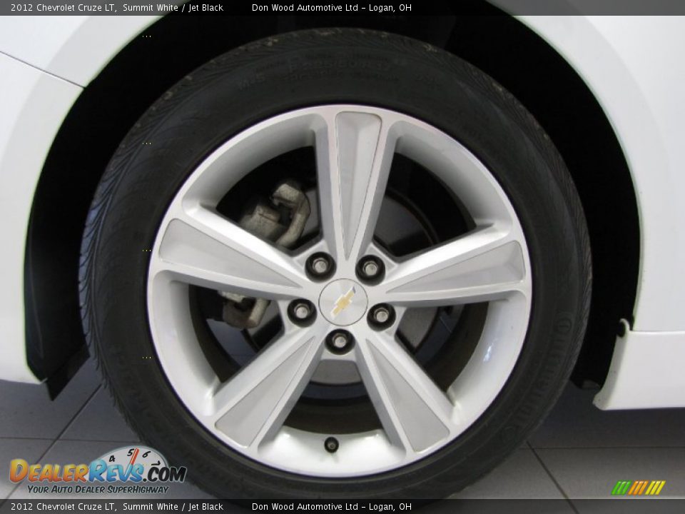 2012 Chevrolet Cruze LT Summit White / Jet Black Photo #19