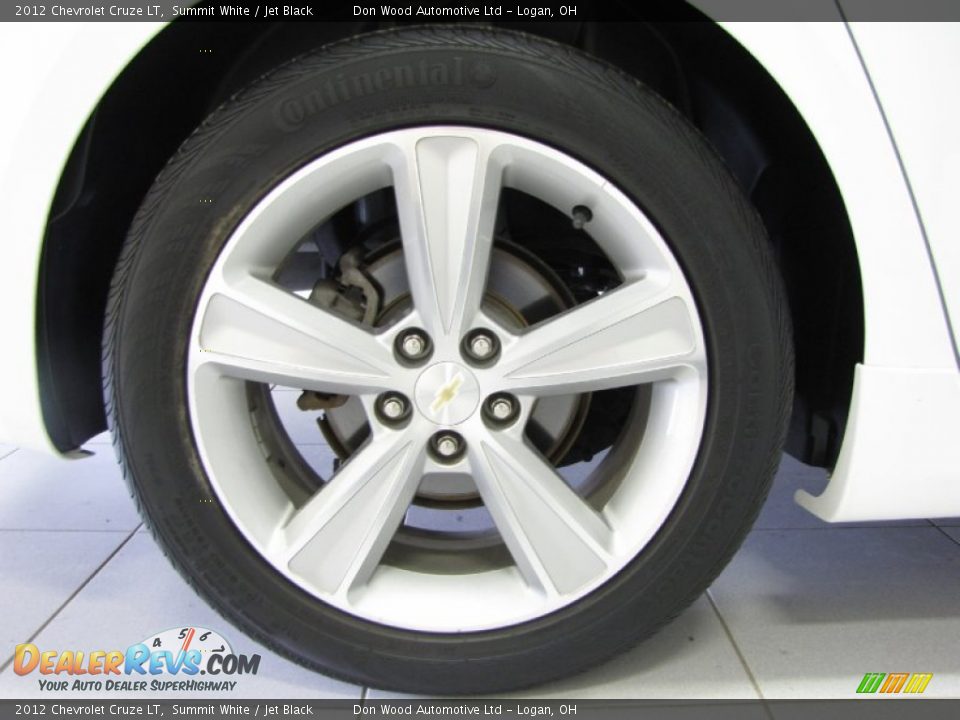 2012 Chevrolet Cruze LT Summit White / Jet Black Photo #20