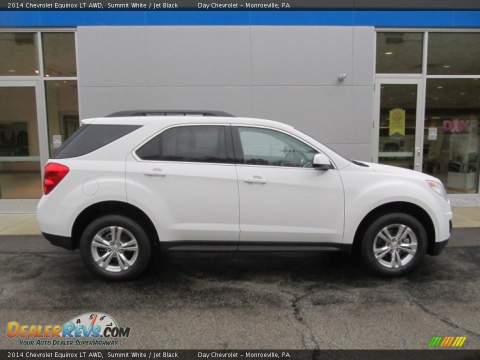 2014 Chevrolet Equinox LT AWD Summit White / Jet Black Photo #2