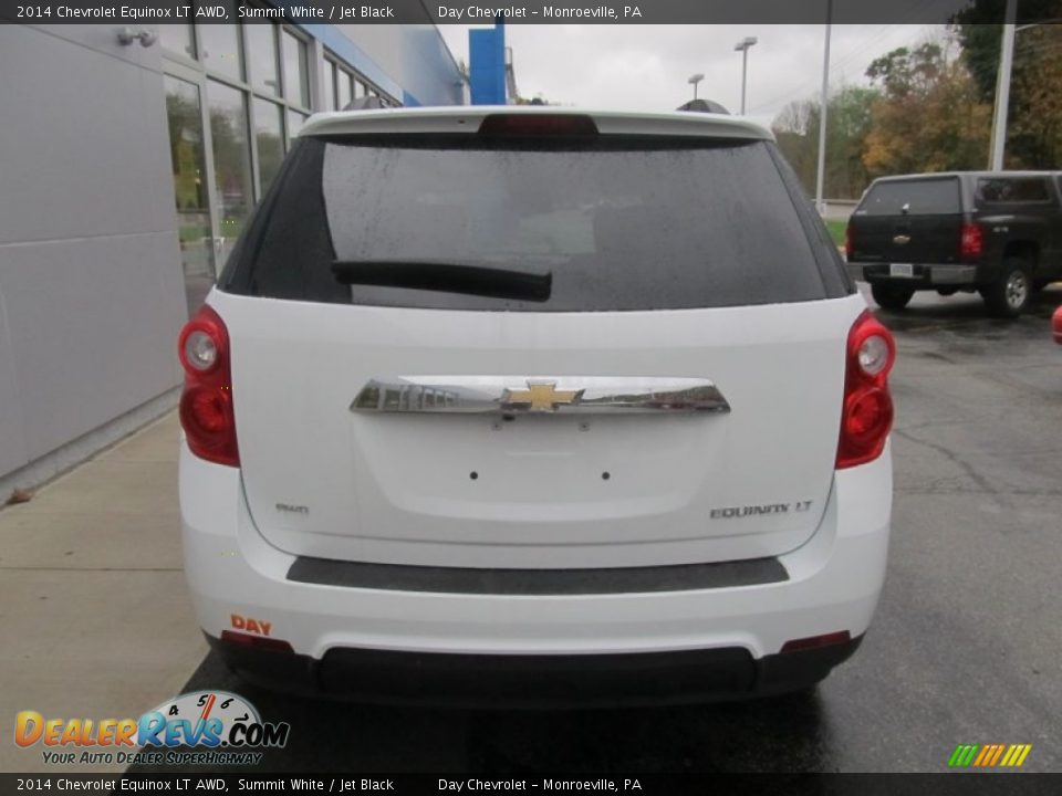 2014 Chevrolet Equinox LT AWD Summit White / Jet Black Photo #5