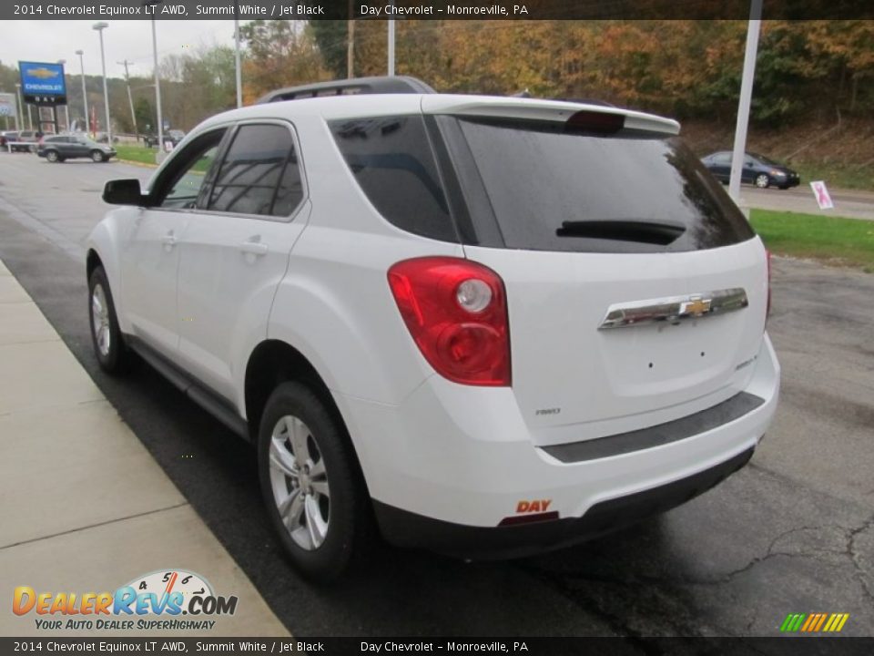 2014 Chevrolet Equinox LT AWD Summit White / Jet Black Photo #7