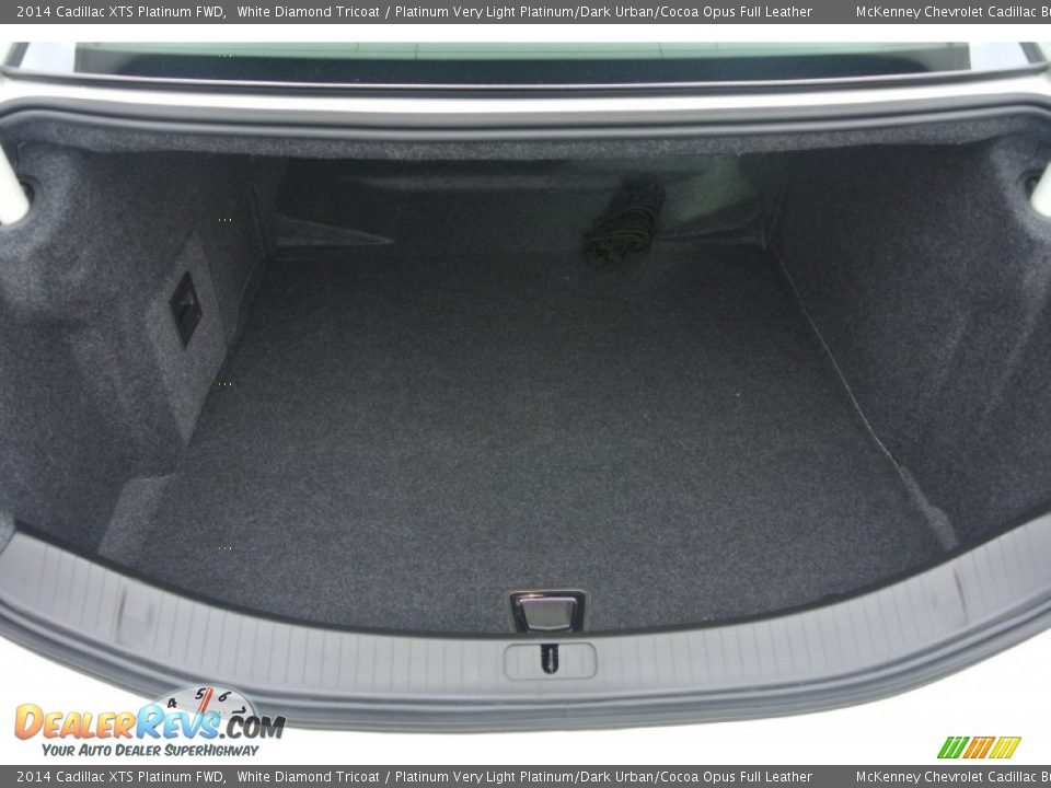 2014 Cadillac XTS Platinum FWD White Diamond Tricoat / Platinum Very Light Platinum/Dark Urban/Cocoa Opus Full Leather Photo #17