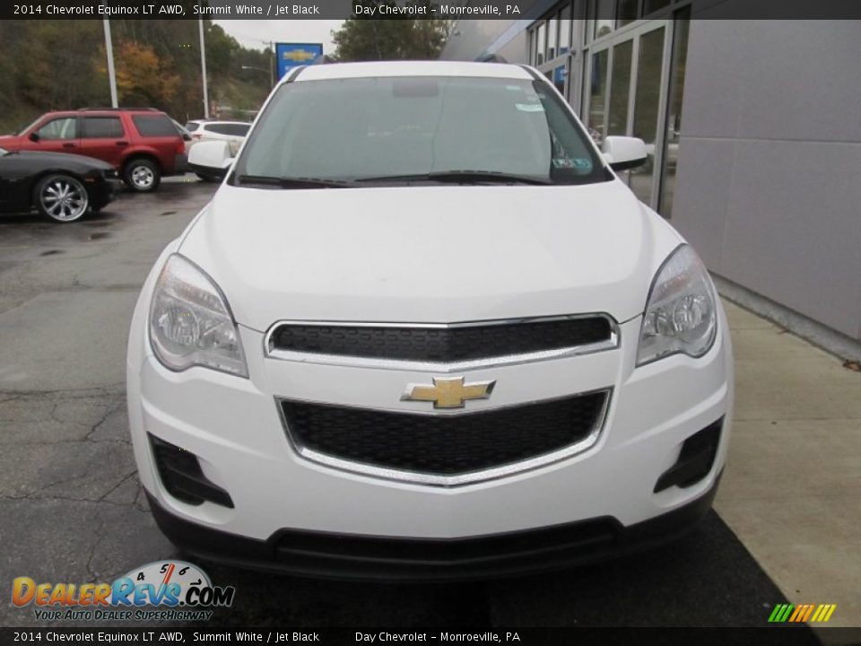 2014 Chevrolet Equinox LT AWD Summit White / Jet Black Photo #10