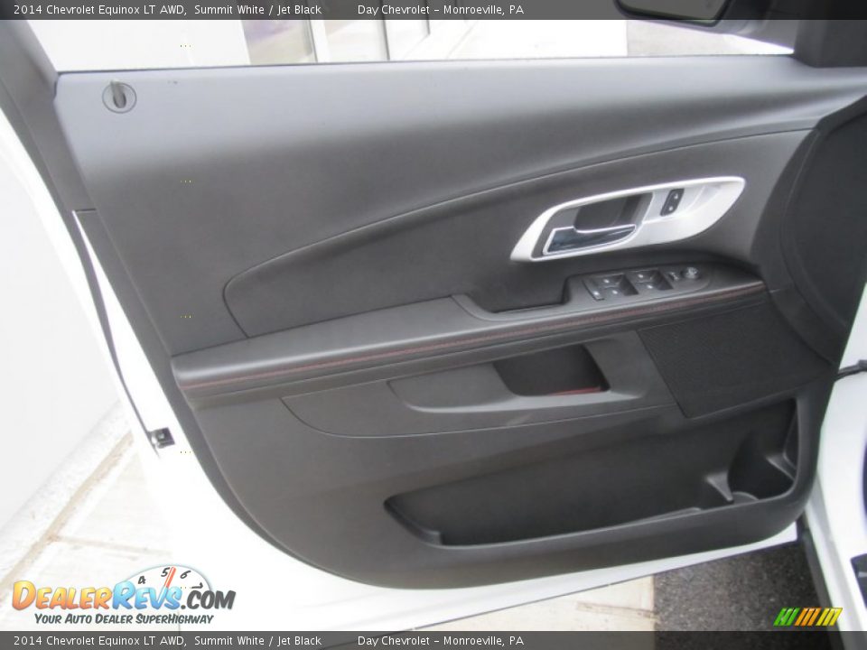 2014 Chevrolet Equinox LT AWD Summit White / Jet Black Photo #12