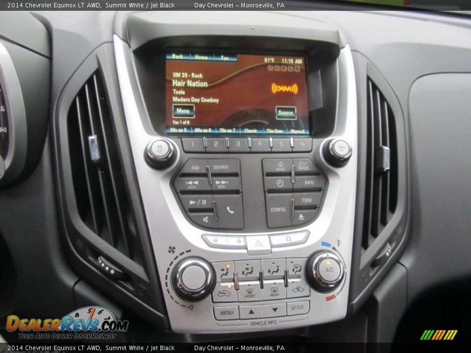 2014 Chevrolet Equinox LT AWD Summit White / Jet Black Photo #16
