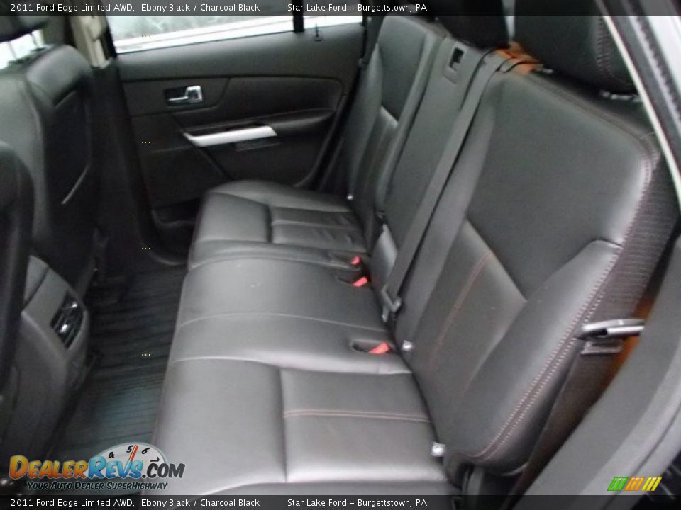 2011 Ford Edge Limited AWD Ebony Black / Charcoal Black Photo #9