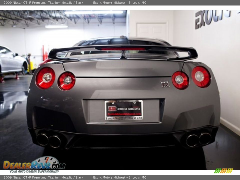 2009 Nissan GT-R Premium Titanium Metallic / Black Photo #13