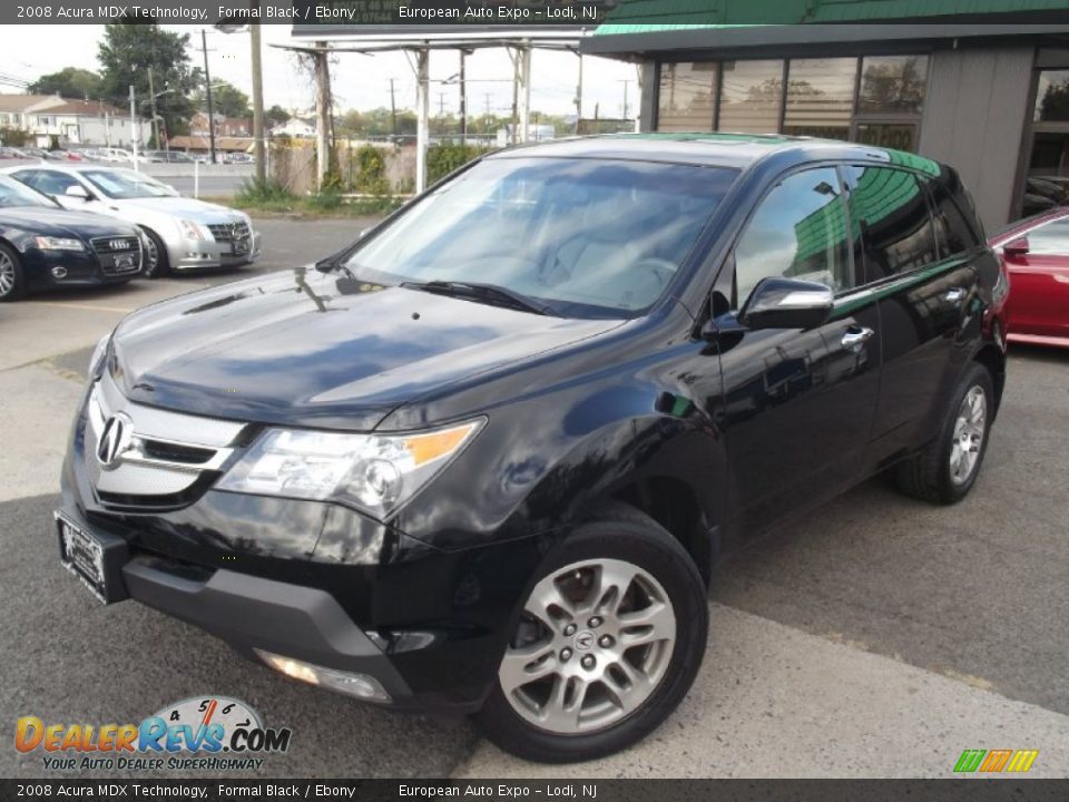 2008 Acura MDX Technology Formal Black / Ebony Photo #1